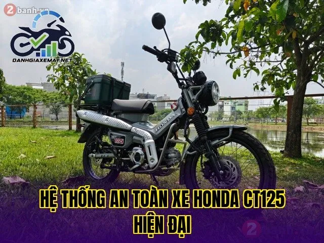 hệ thống an toàn xe Honda CT125 hiện đại