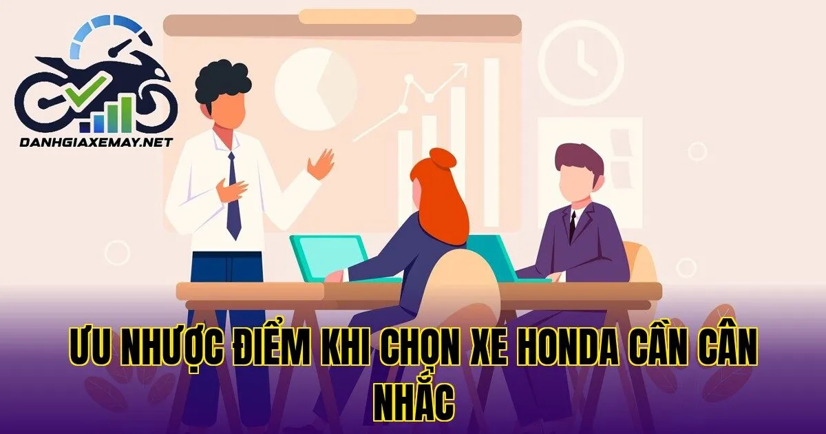 ưu nhược điểm khi chọn xe Honda cần cân nhắc