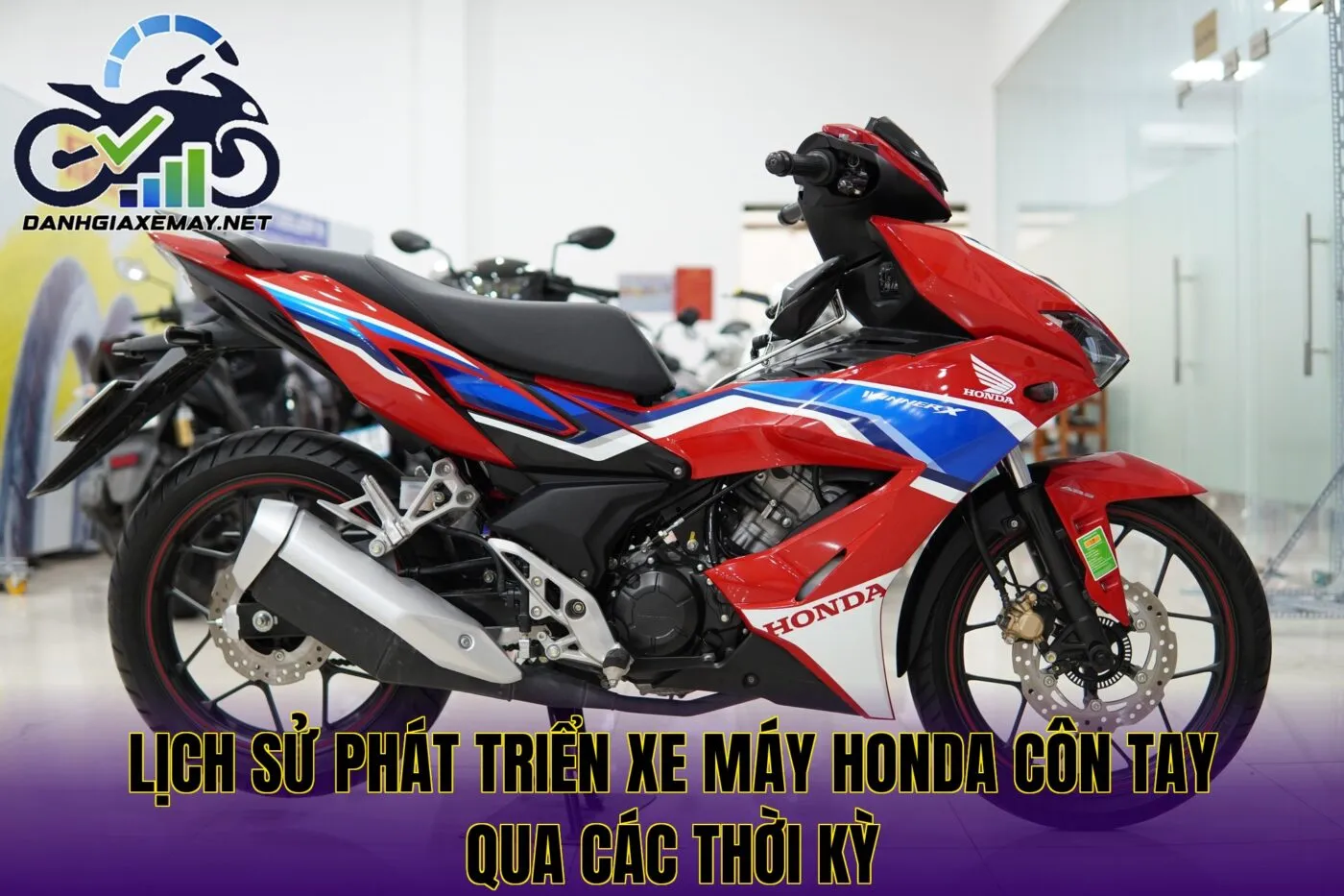 lịch sử phát triển xe máy Honda côn tay qua các thời kỳ