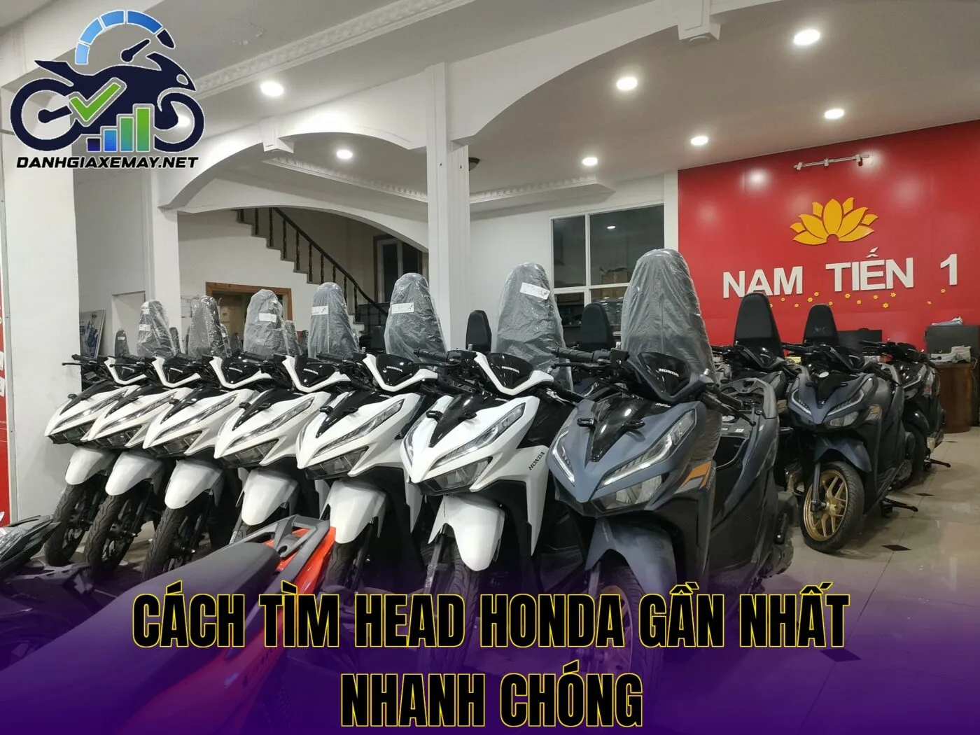 cách tìm HEAD Honda gần nhất nhanh chóng