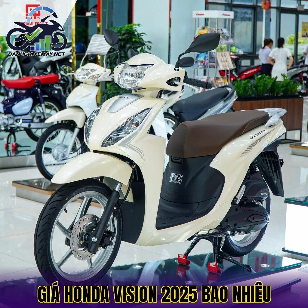Giá Honda Vision 2025 bao nhiêu