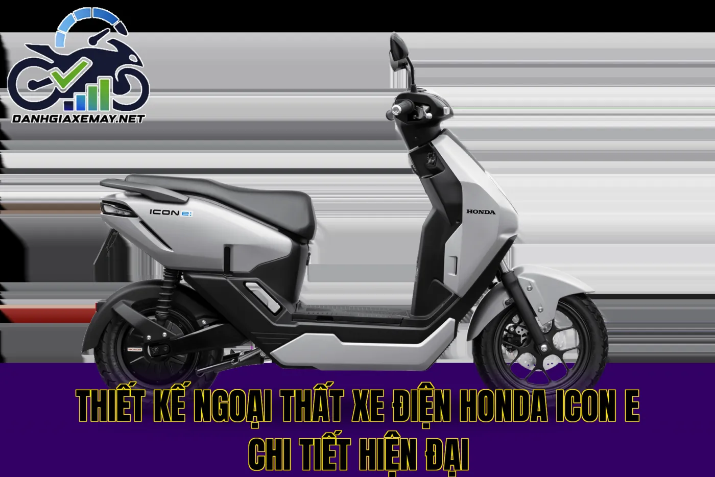 thiết kế ngoại thất xe điện Honda ICON e chi tiết hiện đại