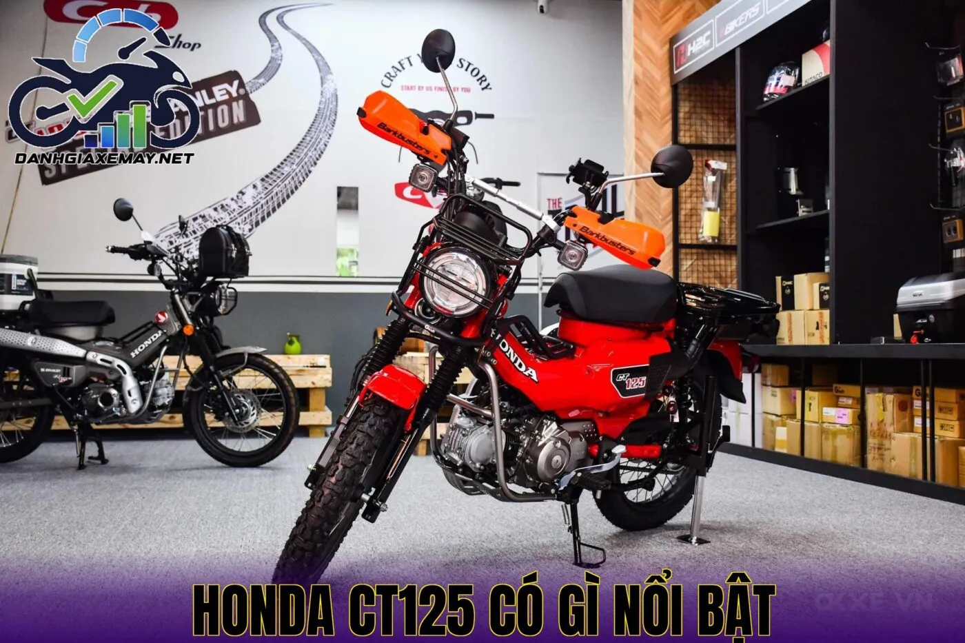 Honda CT125 có gì nổi bật