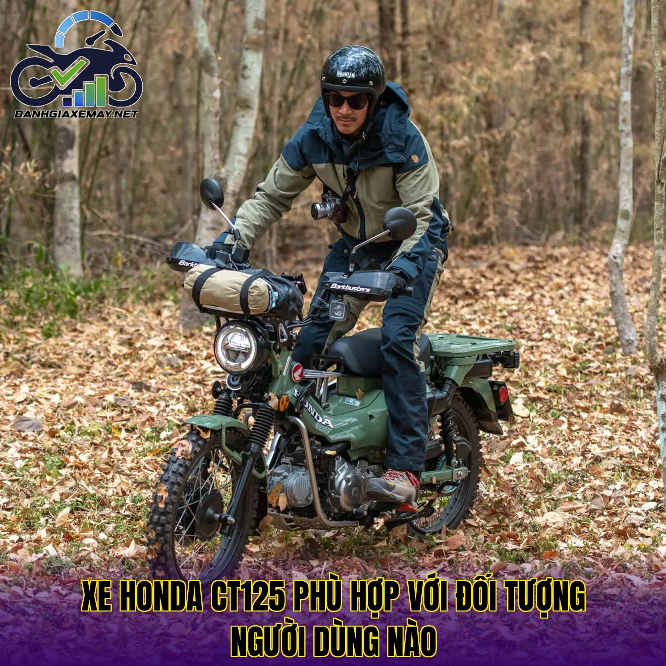 xe Honda CT125 phù hợp với đối tượng người dùng nào