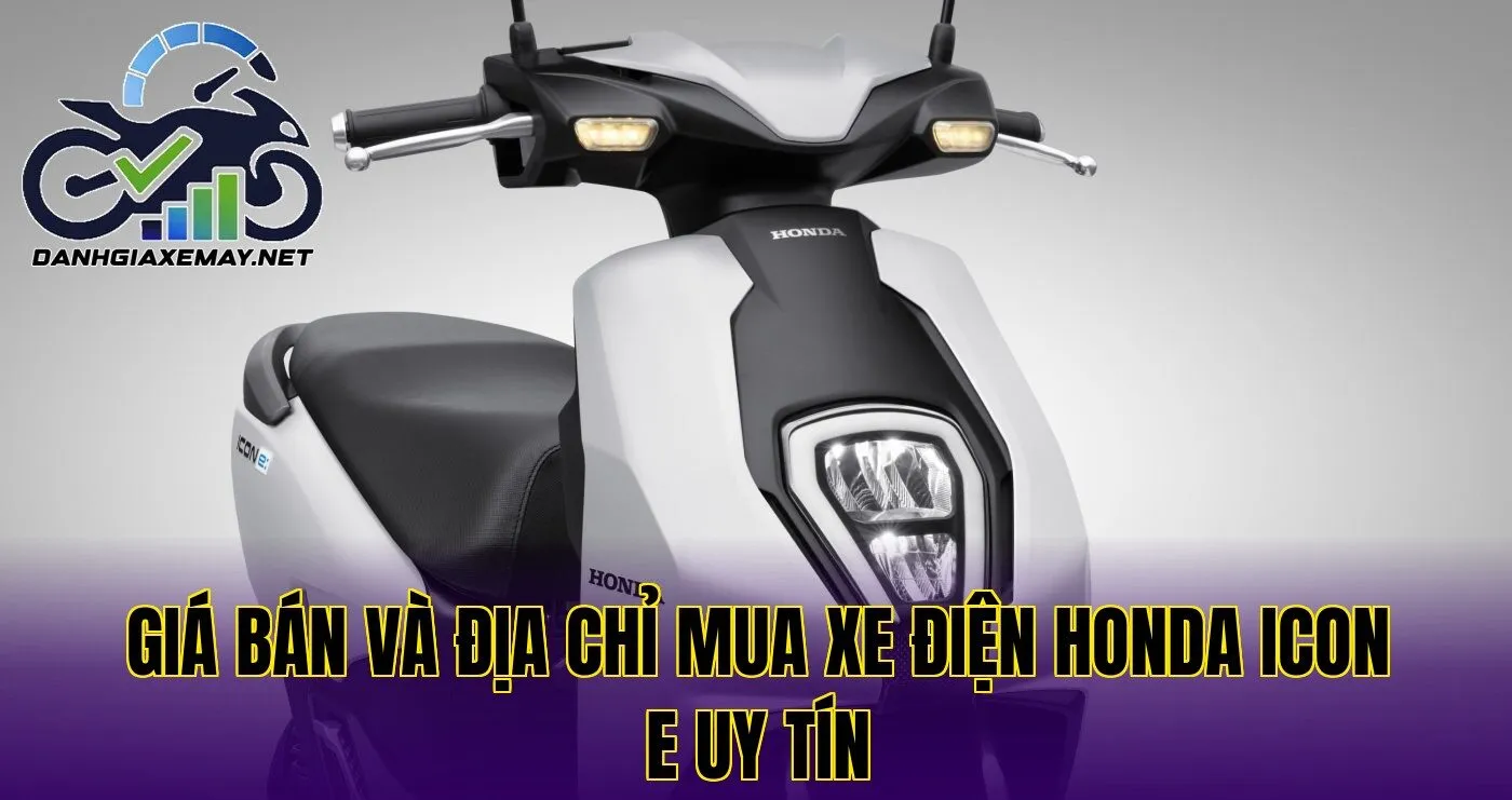giá bán và địa chỉ mua xe điện Honda ICON e uy tín
