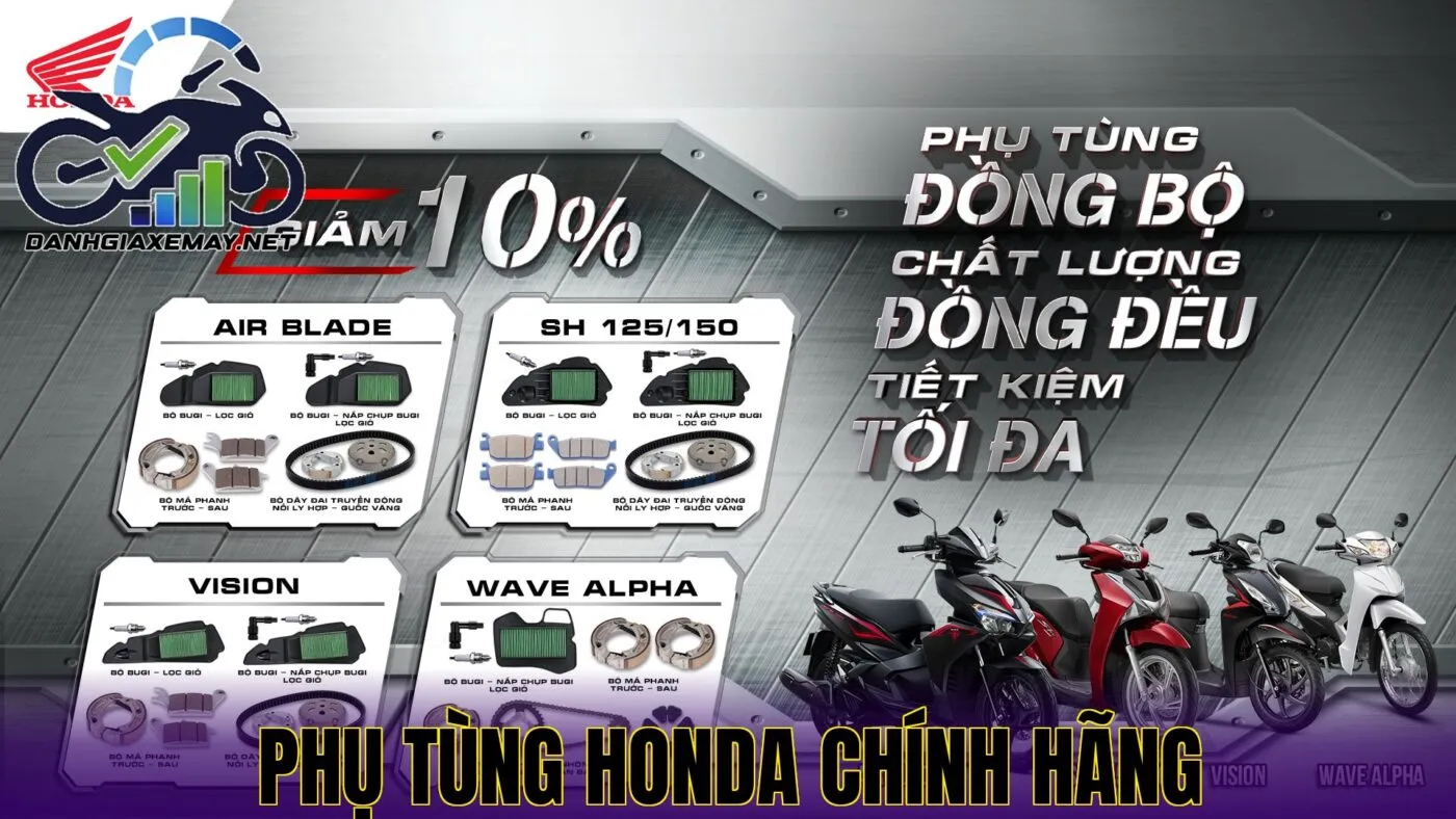 Phụ tùng Honda chính hãng