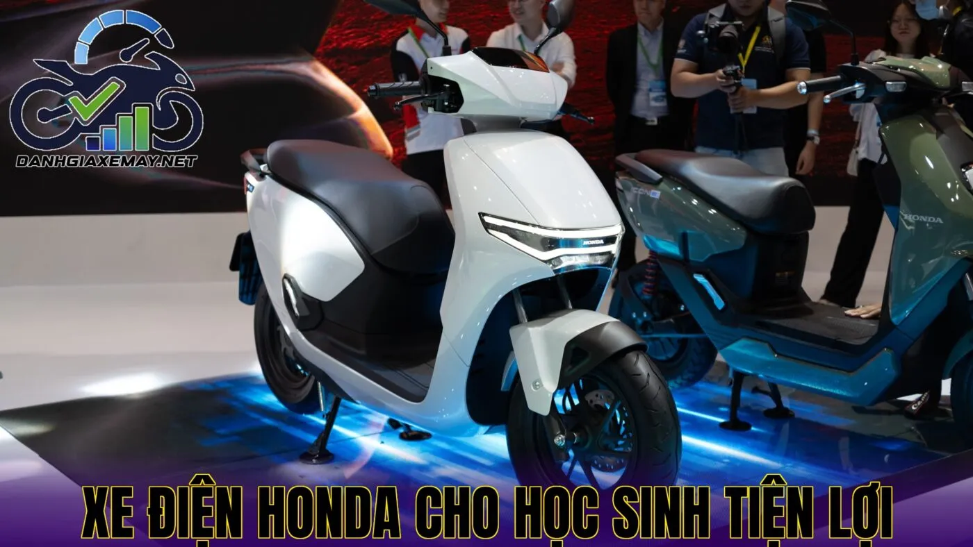 Xe điện Honda cho học sinh tiện lợi