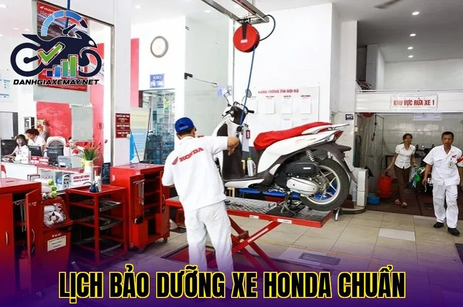 Lịch bảo dưỡng xe Honda chuẩn
