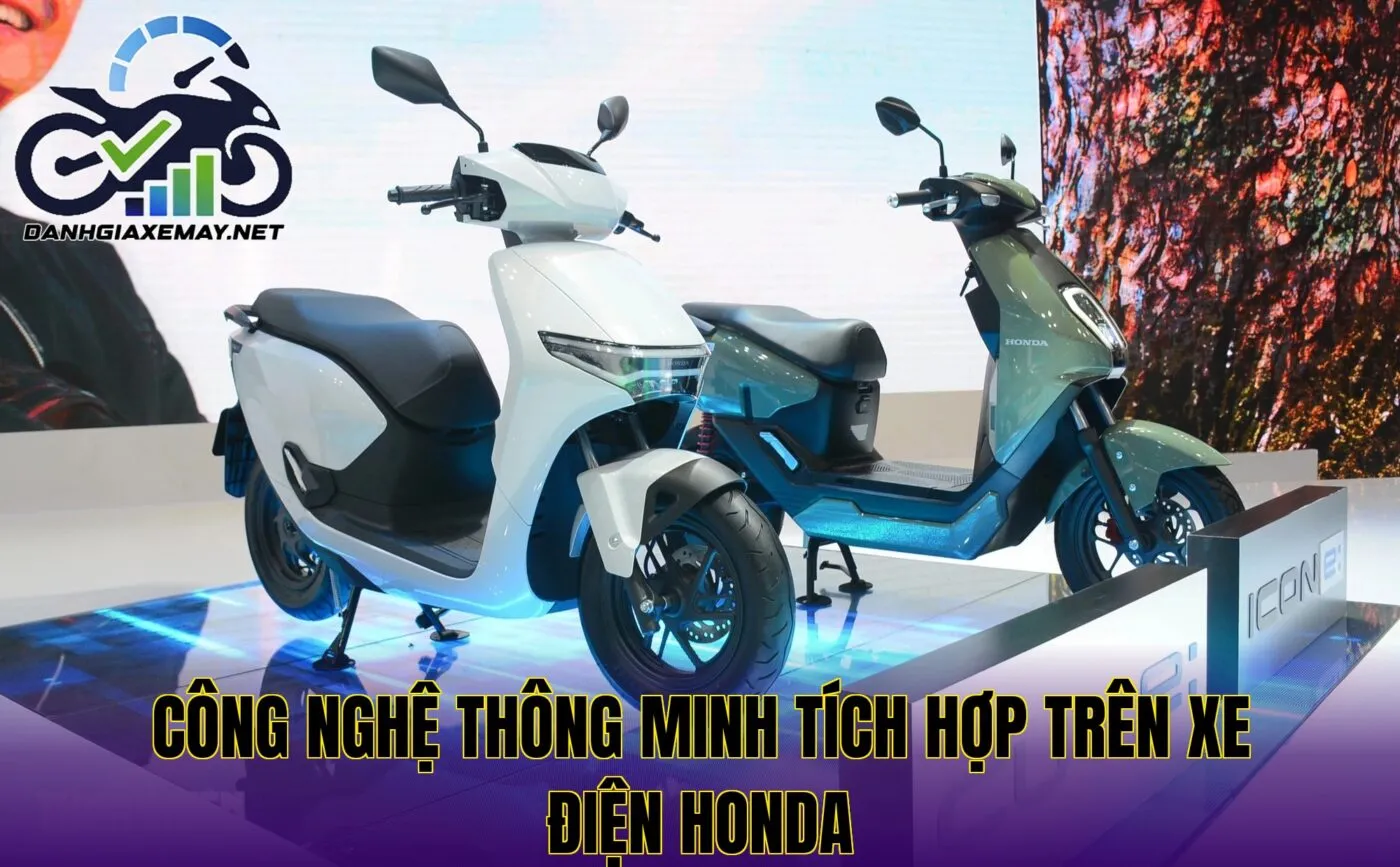 công nghệ thông minh tích hợp trên xe điện Honda