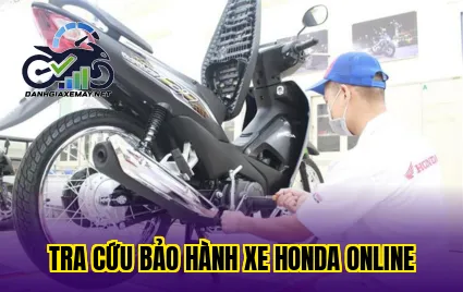 Tra cứu bảo hành xe Honda online