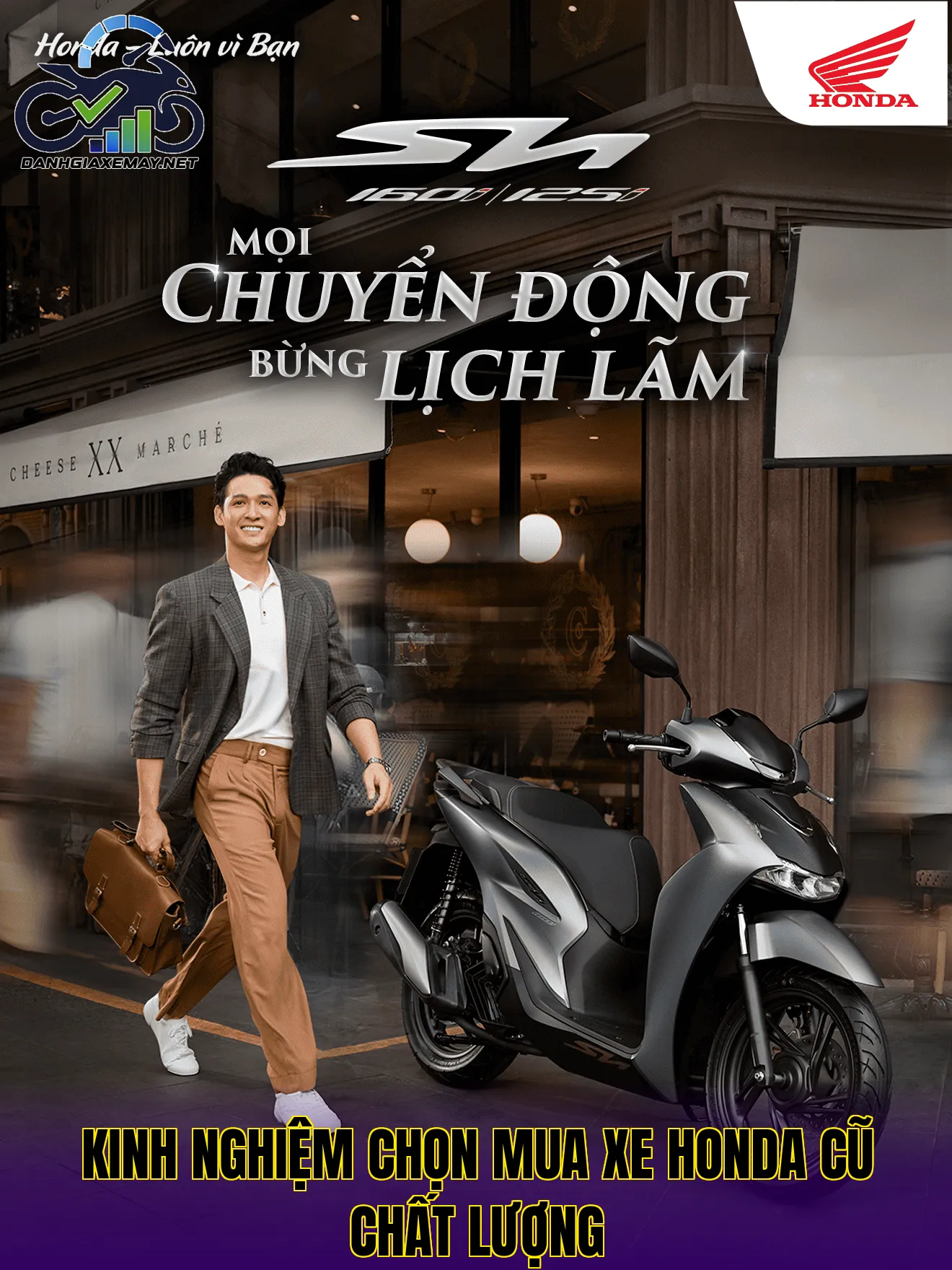 kinh nghiệm chọn mua xe Honda cũ chất lượng