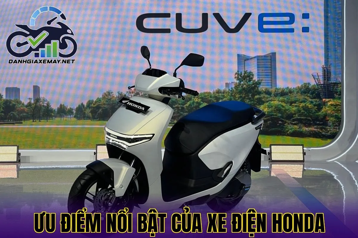 ưu điểm nổi bật của xe điện Honda