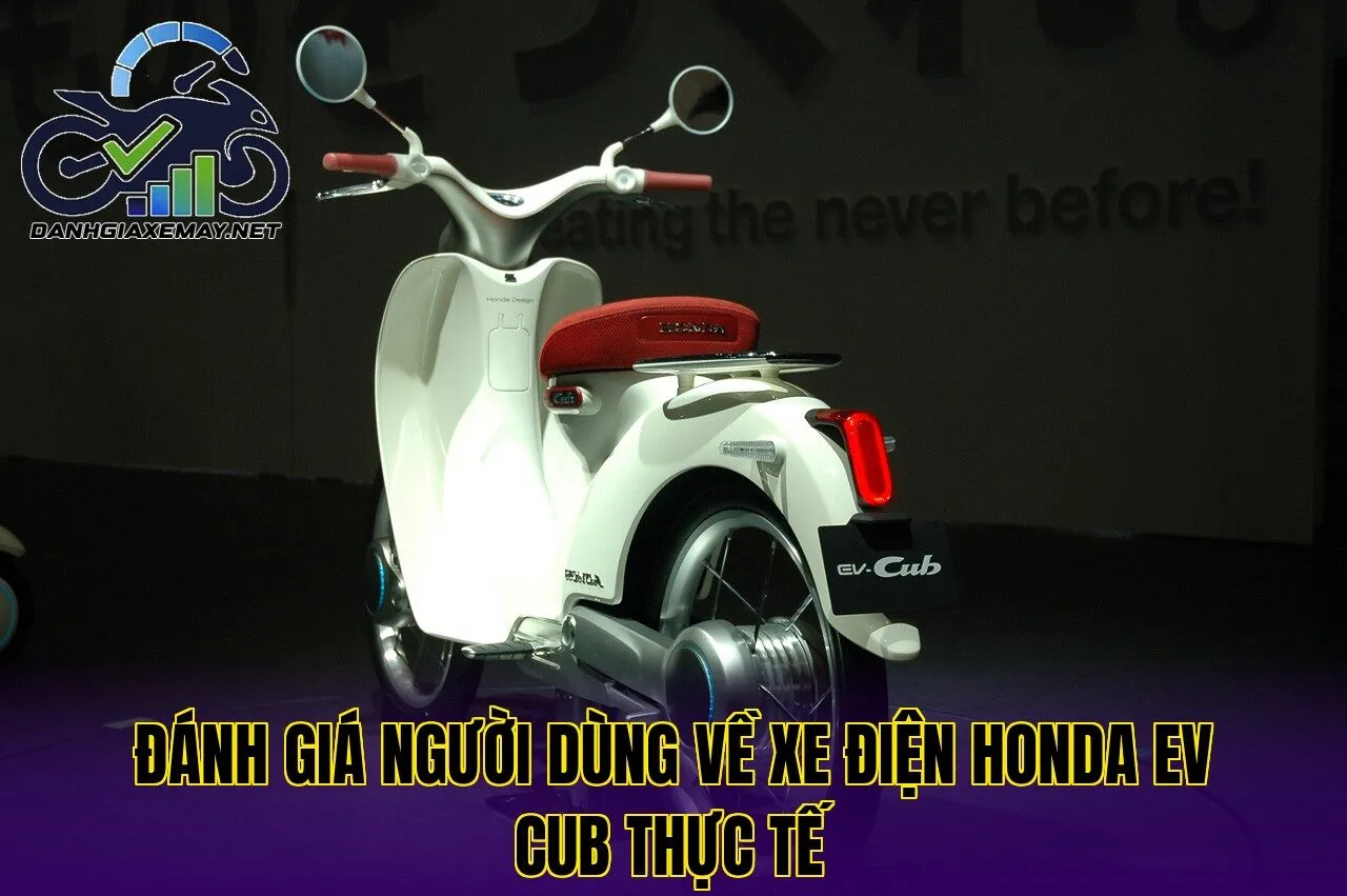 đánh giá người dùng về xe điện Honda EV Cub thực tế