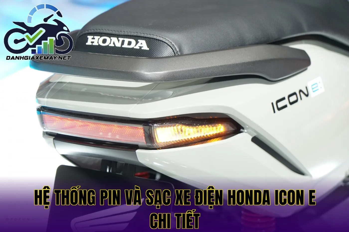 hệ thống pin và sạc xe điện Honda ICON e chi tiết