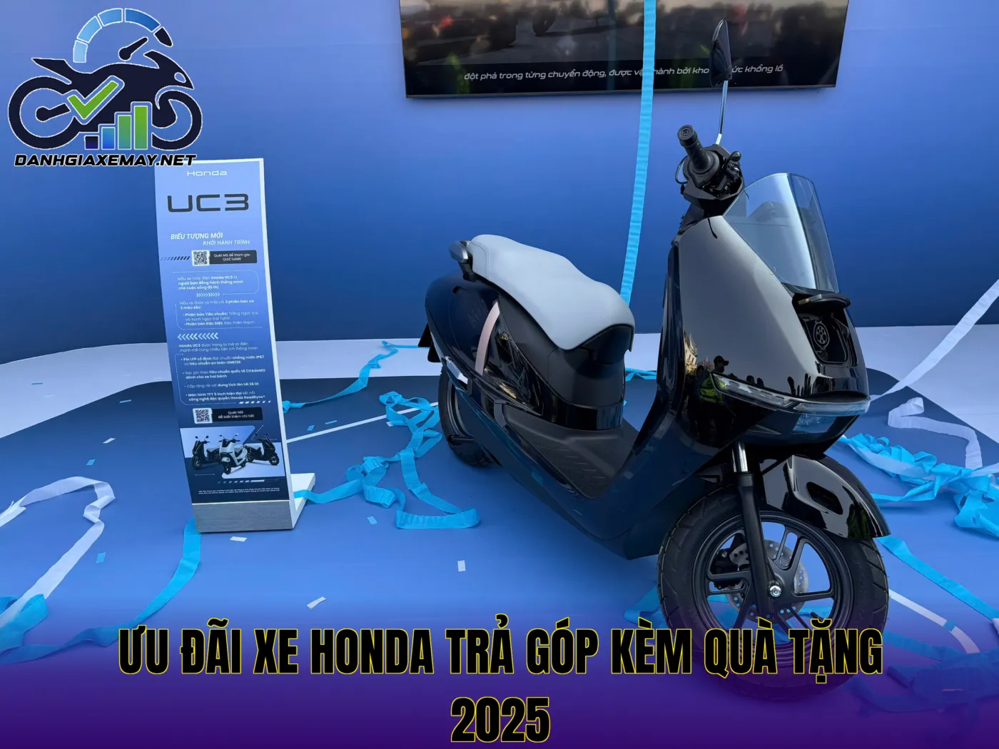 ưu đãi xe Honda trả góp kèm quà tặng 2025