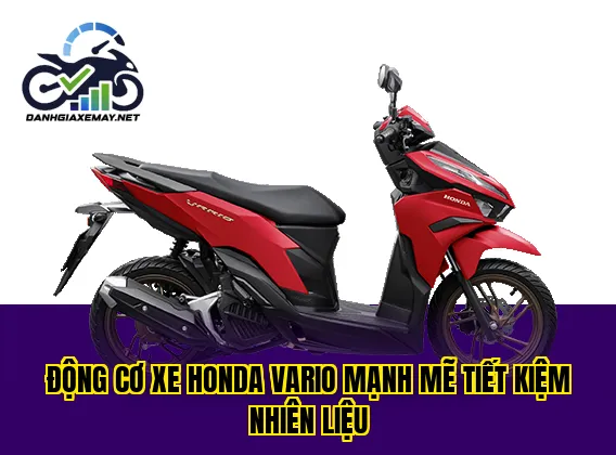 động cơ xe Honda Vario mạnh mẽ tiết kiệm nhiên liệu