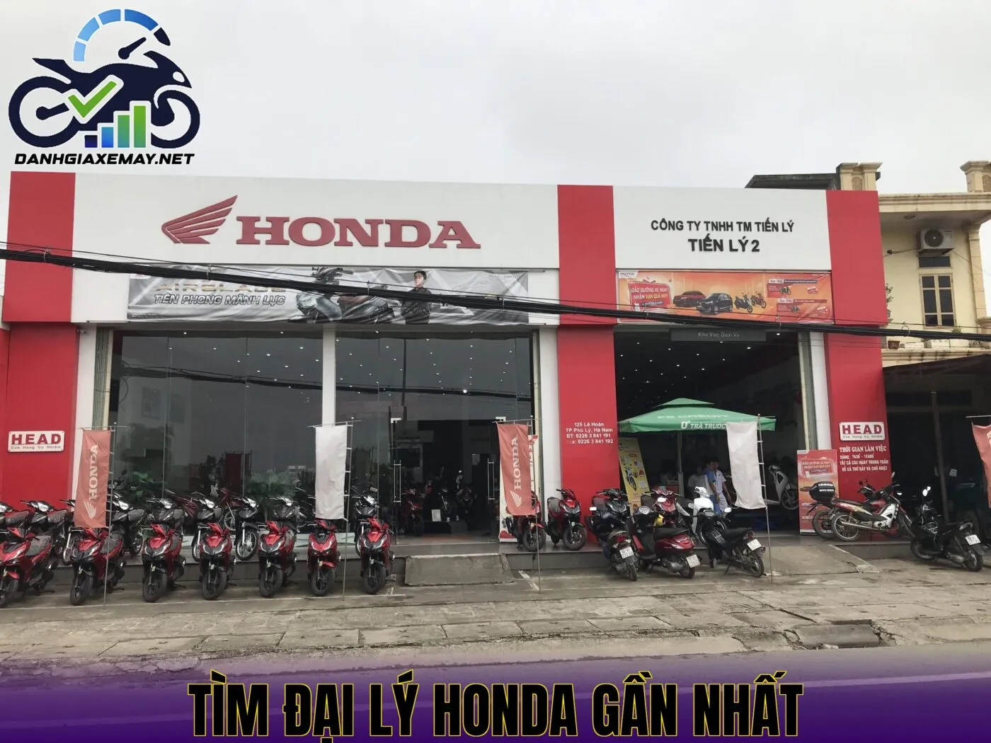 Tìm đại lý Honda gần nhất