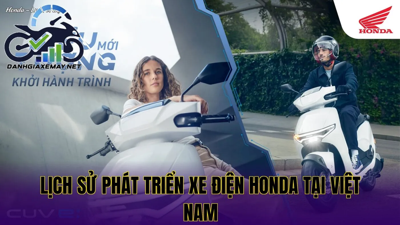 lịch sử phát triển xe điện Honda tại Việt Nam