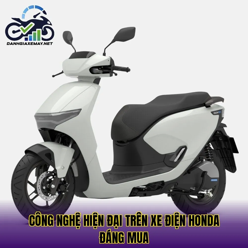công nghệ hiện đại trên xe điện Honda đáng mua