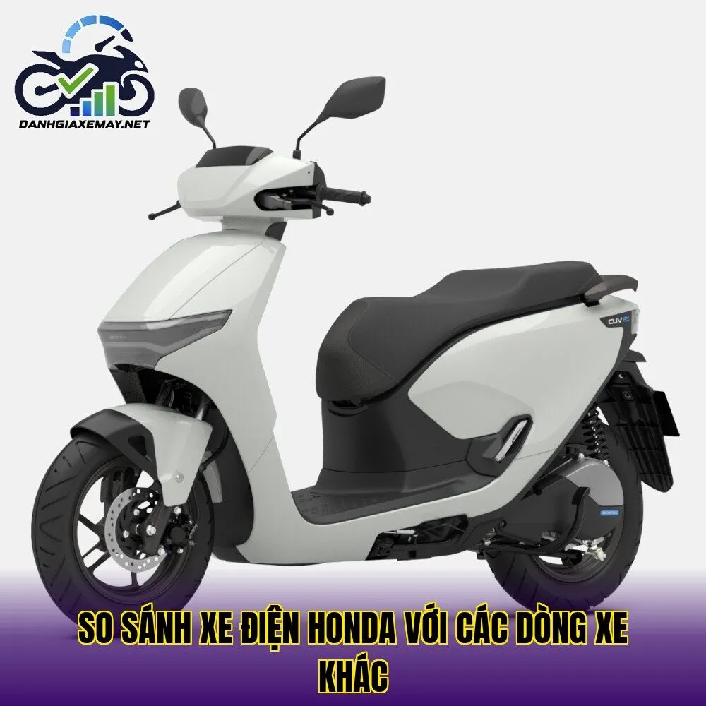 so sánh xe điện Honda với các dòng xe khác