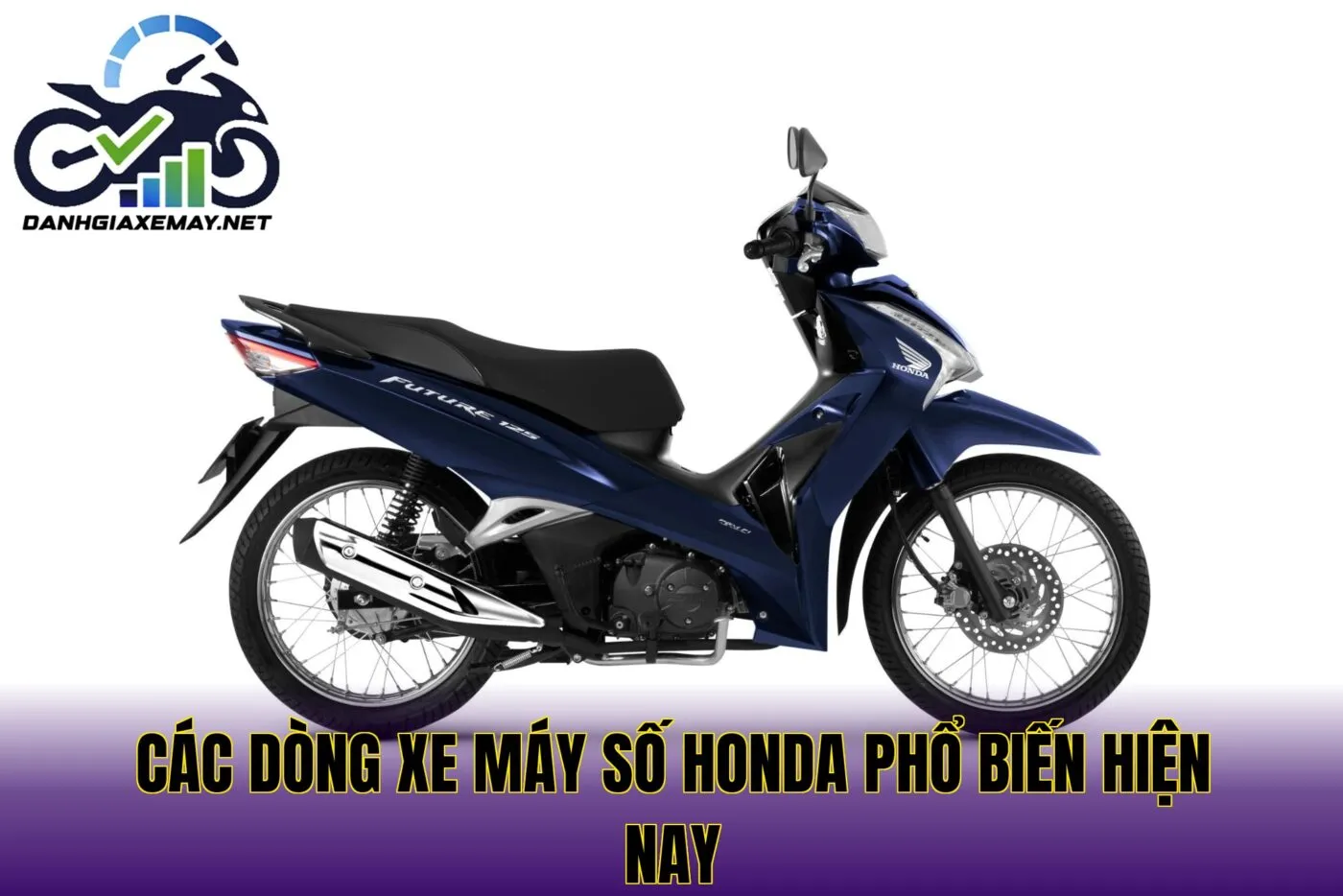 các dòng xe máy số Honda phổ biến hiện nay